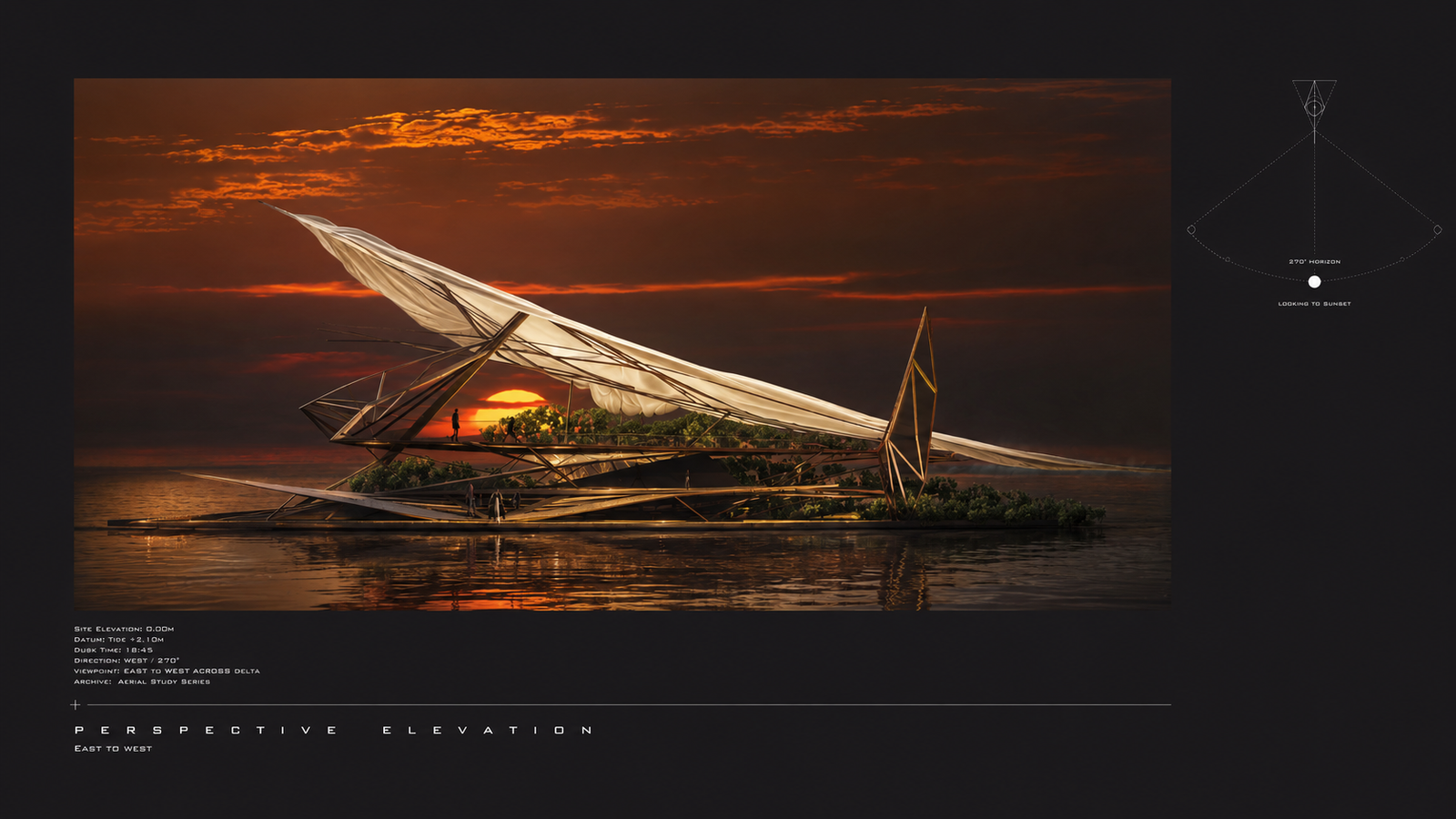 Conceptual Project 01 — elevational perspective
