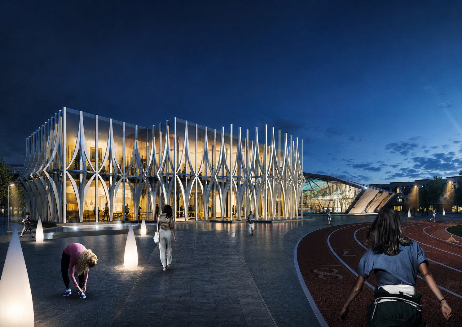 Conceptual Project 03 — Kilat Ground at dusk